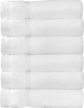 Arm & Hammer Super Soft Washcloths, 6 Piece, White