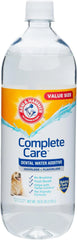 Arm & Hammer Complete Care Dental Water Additive for Dogs, Dog Breath Freshener, Dog Mouth Wash or Dental Rinse, Simply Add to Pet Drinking Water for Fresher Breath, Value Size 35 FL OZ