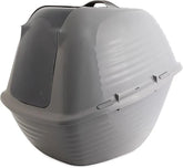 Arm & Hammer Jumbo Hooded Wave Enclosed Cat Litter Box with Microban, Made in USA