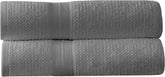 Arm & Hammer Quick Dry Hand Towels, 2 Piece, Grey