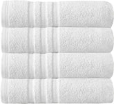 Arm & Hammer Performance Bath Towels, 4 Piece, White