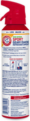 Arm & Hammer™ Sport Gear & Shoe Refresher Spray, Heavy Duty Odor Defense for Sports Gear and Footwear, Deodorizer for Gym Bags, Boxing Gloves, Hockey Equipment, and Football Pads (6.7 oz)