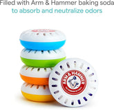 Munchkin Arm and Hammer Nursery Fresheners, Assorted Scents of Lavender or Citrus, Green 60 Count, Pack of 12