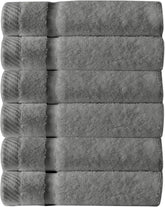 Arm & Hammer Super Soft Washcloths, 6 Piece, Grey