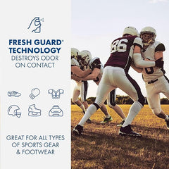 Arm & Hammer™ Sport Gear & Shoe Refresher Spray, Heavy Duty Odor Defense for Sports Gear and Footwear, Deodorizer for Gym Bags, Boxing Gloves, Hockey Equipment, and Football Pads (6.7 oz) (3 pack)