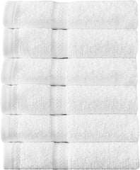 Arm & Hammer Performance Towel Washcloth Set, 6 Piece, White