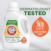 Arm & Hammer Liquid Laundry 140oz Perfume & Dye Free dual HE (Pack of 5)