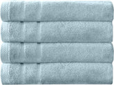 Arm & Hammer Super Soft Bath Towels, 4 Piece, Light Blue