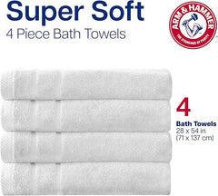 Arm & Hammer Super Soft Hand Towels, 2 Piece, Light Blue