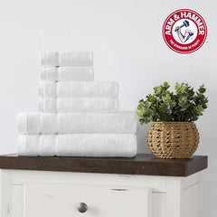 Arm & Hammer Super Soft Bath Towel Set, 6 Piece, Khaki