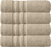 Arm & Hammer Performance Bath Towels, 4 Piece, Khaki