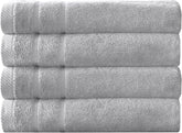 Arm & Hammer Super Soft Bath Towels, 4 Piece, Light Grey
