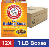 Arm & Hammer Baking Soda, 1 Pound (Pack of 12)