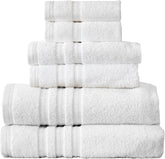 Arm & Hammer Performance Bath Towel Set, 6 Piece, White