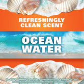 Hefty Small Trash Bags, Ocean Water Scent, 4 Gallon, 34 Count