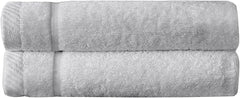 Arm & Hammer Super Soft Hand Towels, 2 Piece, Light Grey
