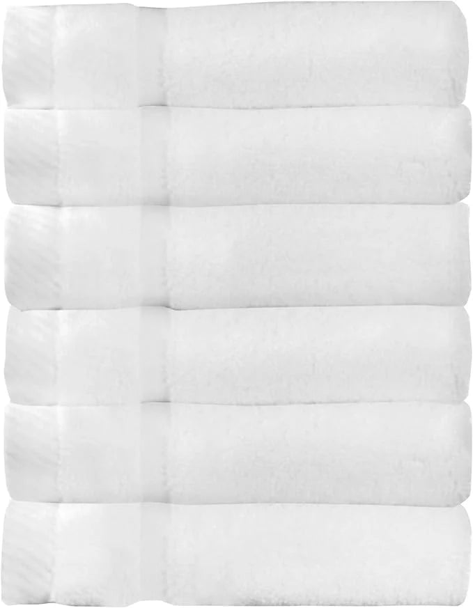 Arm & Hammer Super Soft Washcloths, 6 Piece, White