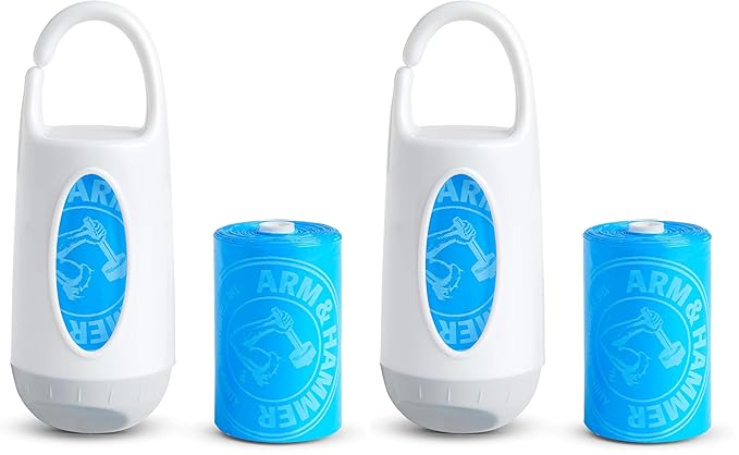 Munchkin® Arm and Hammer Diaper Bag Dispenser and 24 Diaper Disposal Bags (Pack of 2)