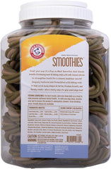 Arm & Hammer for Pets Smoothies Dental Treats for Dogs with Baking Soda and Calcium, Help Fight Bad Breath, Plaque & Tartar without Brushing, Mint, Ring Shaped, 32 Pcs (Packaging may vary)