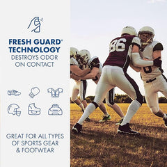 Arm & Hammer™ Sport Gear & Shoe Refresher Spray, Heavy Duty Odor Defense for Sports Gear and Footwear, Deodorizer for Gym Bags, Boxing Gloves, Hockey Equipment, and Football Pads (6.7 oz)