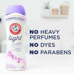 ARM & HAMMER Light In-Wash Scent Booster,Laundry Scent Booster Lavender Escape-scent,24 Oz,(Pack of 6)