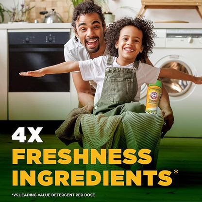 ARM & HAMMER Clean Scentsations In-Wash Scent Booster, Laundry Scent Booster Clean Meadow scent, 24 Oz