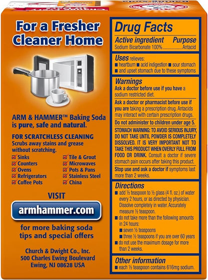Arm & Hammer Baking Soda,8 Ounce (Pack of 24)