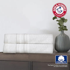 Arm & Hammer Performance Hand Towels, 2 Piece, Dark Blue
