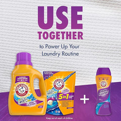 Arm & Hammer Plus OxiClean Odor Blasters Fresh Burst, 75 Loads Liquid Laundry Detergent, 118.1 Fl oz
