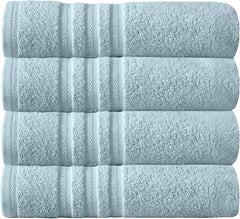 Arm & Hammer Performance Bath Towels, 4 Piece, Light Blue