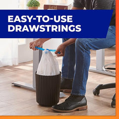 Hefty Small Trash Bags, Fabuloso Scent, 4 Gallon, 34 Count
